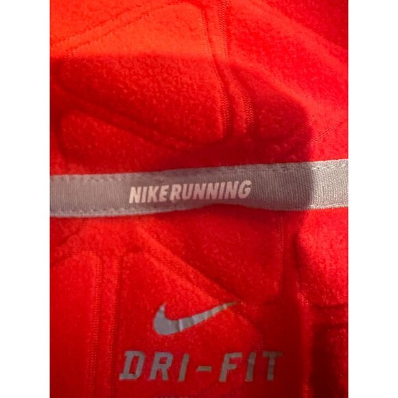 Nike Element Pullover Women’s XL Coral Red-Pink Dri-Fit Running 1/4 Zip Reflecti - Picture 4 of 12